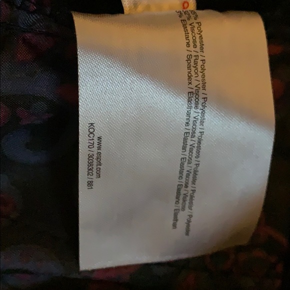 Esprit navy cuffed pants, 6R - Picture 6 of 6